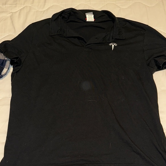 Other - Black Tesla Polo Shirt